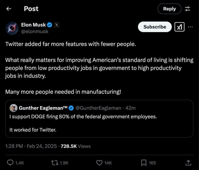 تغريدة من إيلون ماسك تُربك الفلورز: تويتر أم X؟